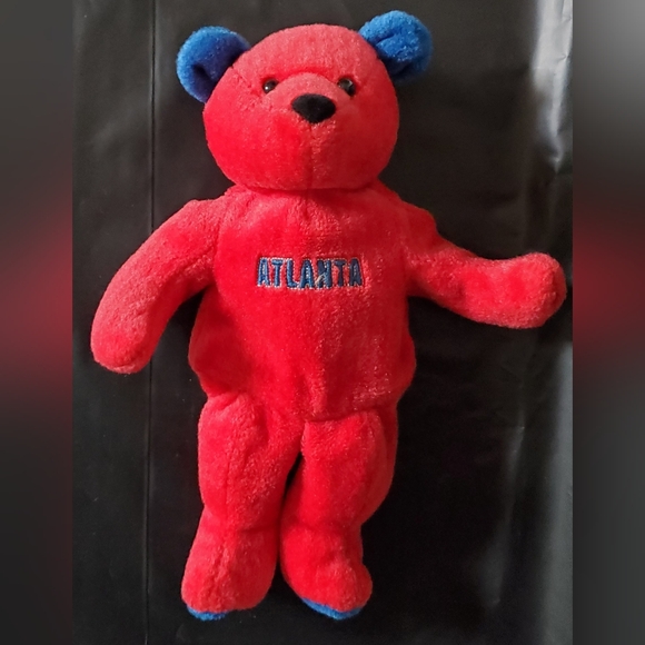 Salvino’s Bammer Team Set 2000 Atlanta Braves Greg Maddux 31 Plush Beanie - EUC - Picture 3 of 8